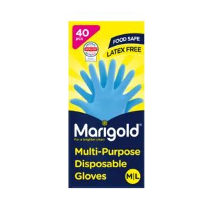 Marigold Multi-Purpose Disposable Gloves M/L 40 Gloves