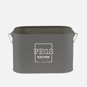 Salter Warm Harmony Laundry Pegs Storage Canister