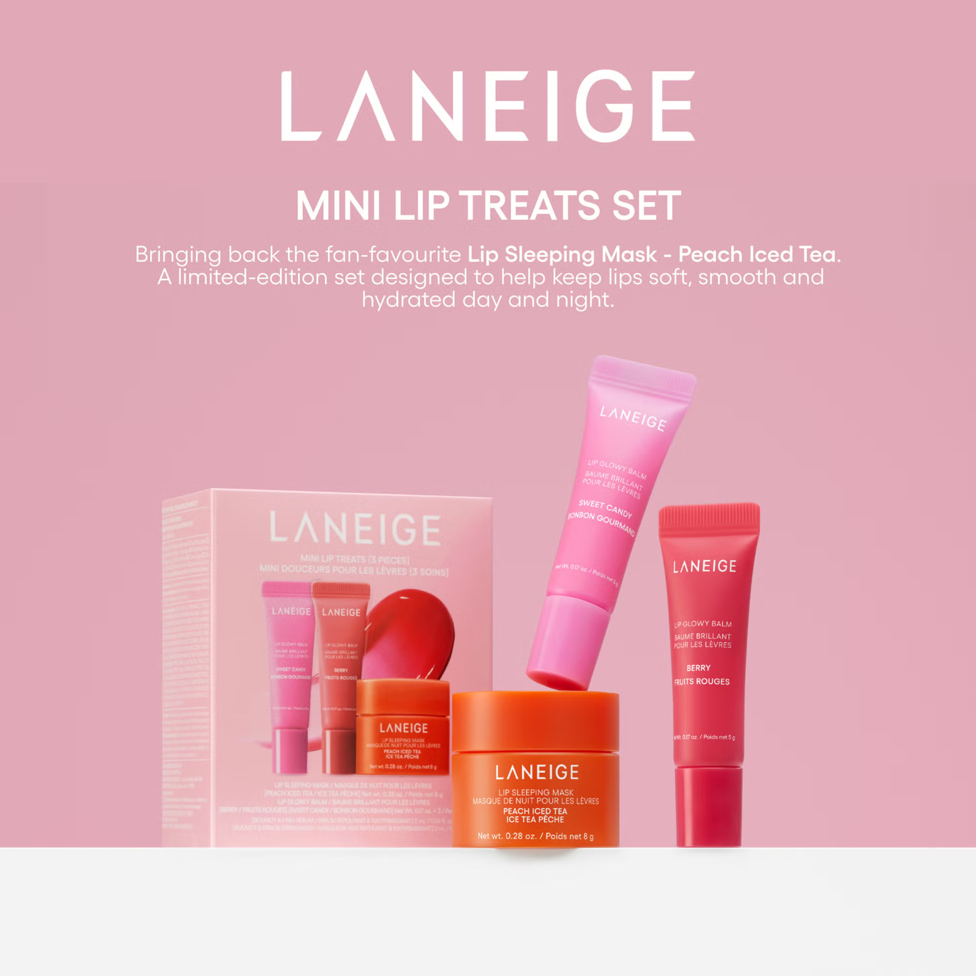 LANEIGE Mini Lip Treats Set - Image 2